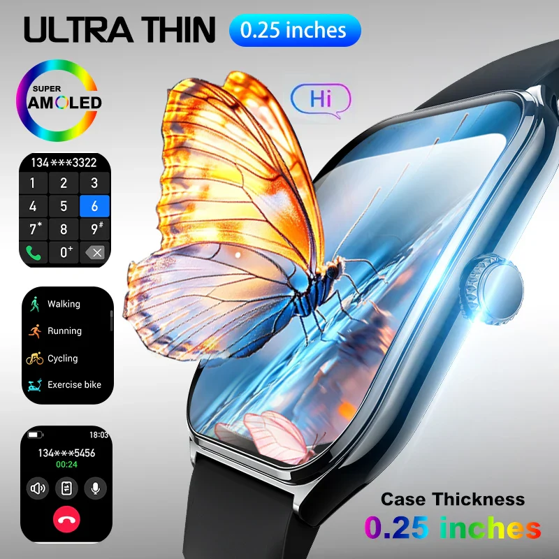 ZENTEC SMARTWATCH 2025 New Ultra-Thin