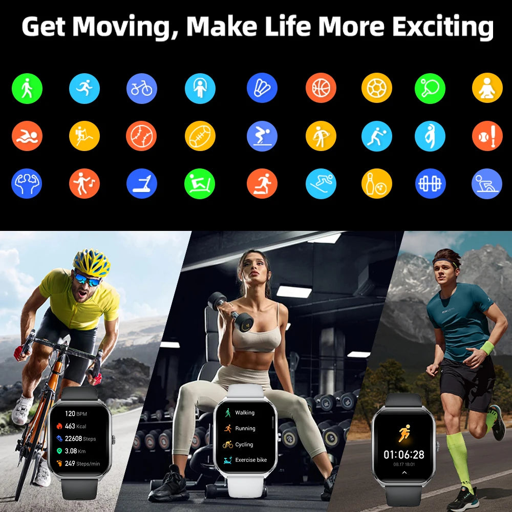 ZENTEC SMARTWATCH 2025 New Ultra-Thin