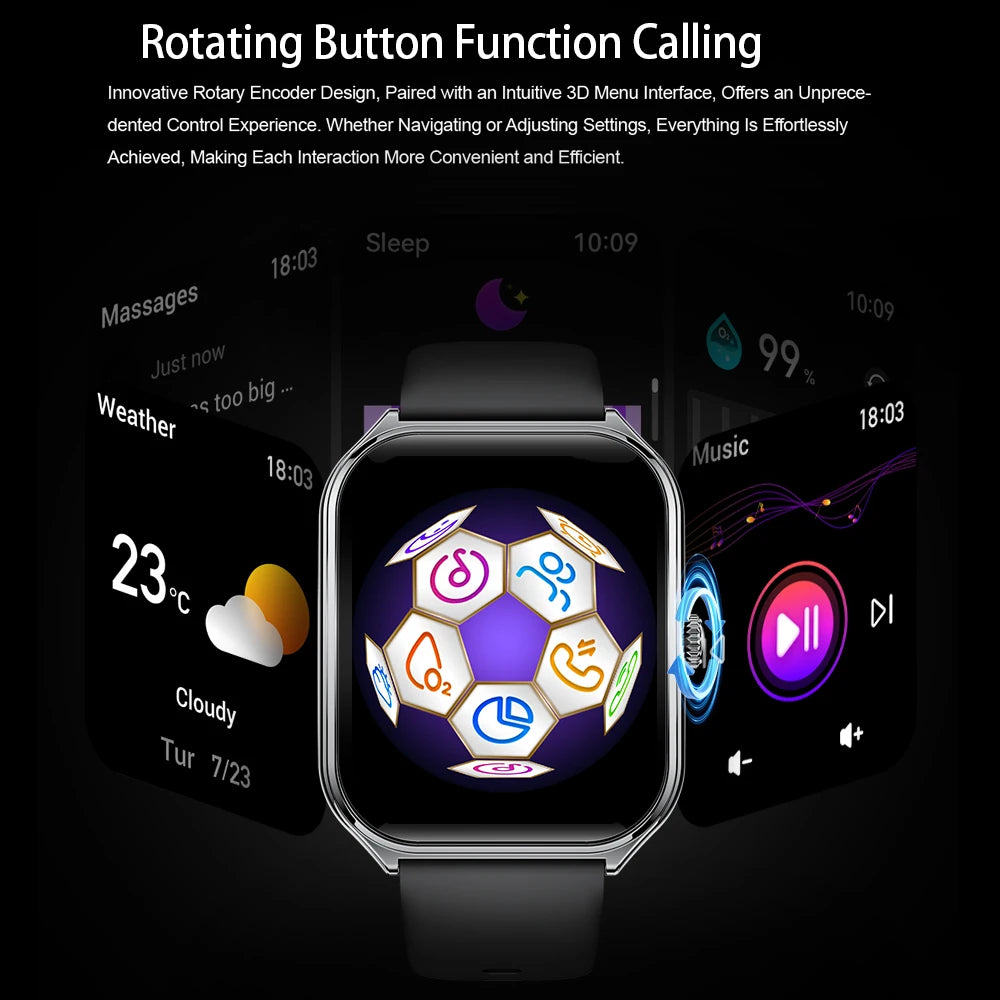 ZENTEC SMARTWATCH 2025 New Ultra-Thin