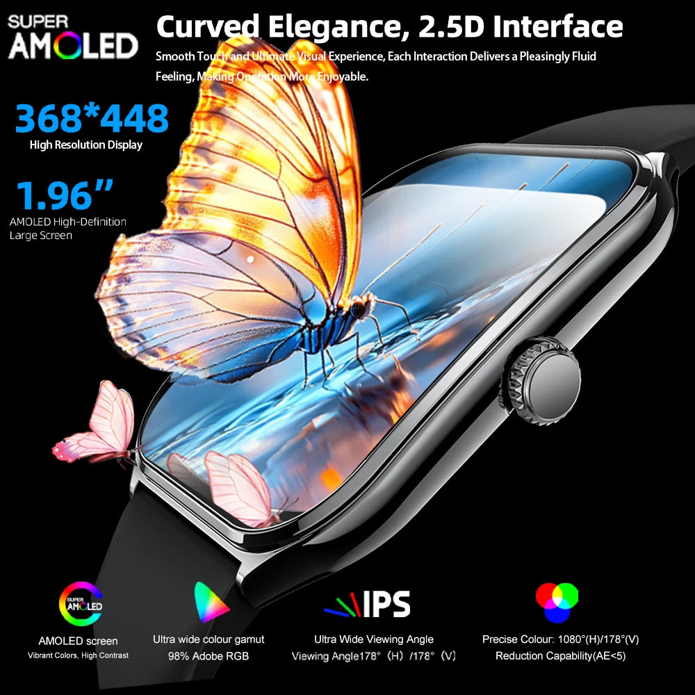 ZENTEC SMARTWATCH 2025 New Ultra-Thin