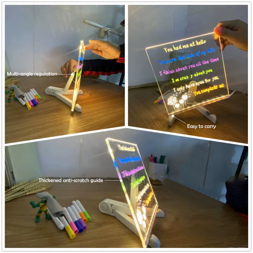 Zentec Rainbow Notes Board