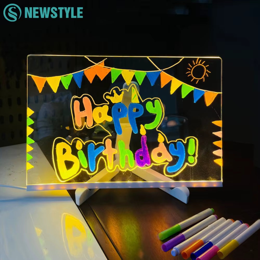 Zentec Rainbow Notes Board